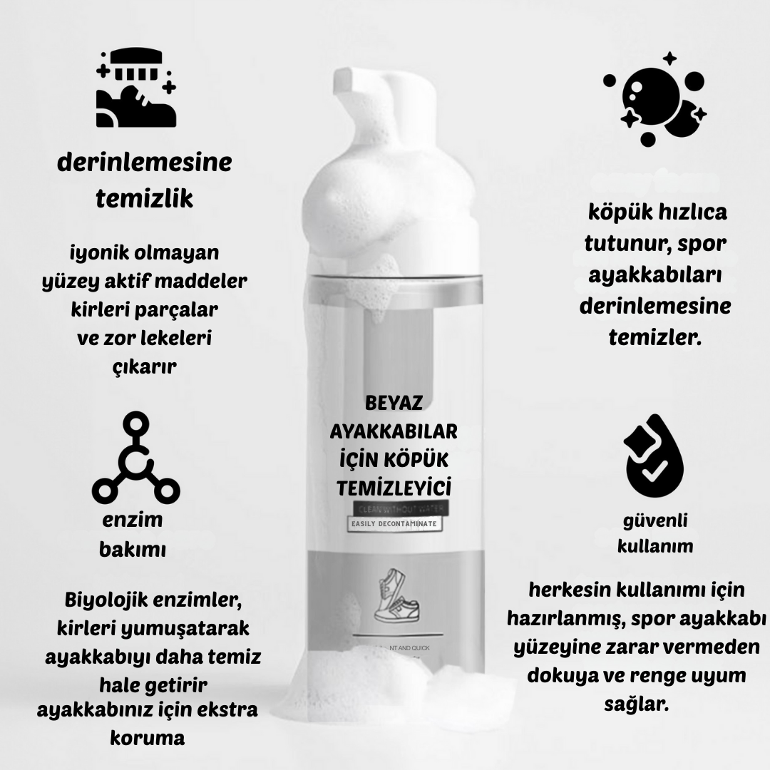 Ayakkabı Temizleme Köpüğü